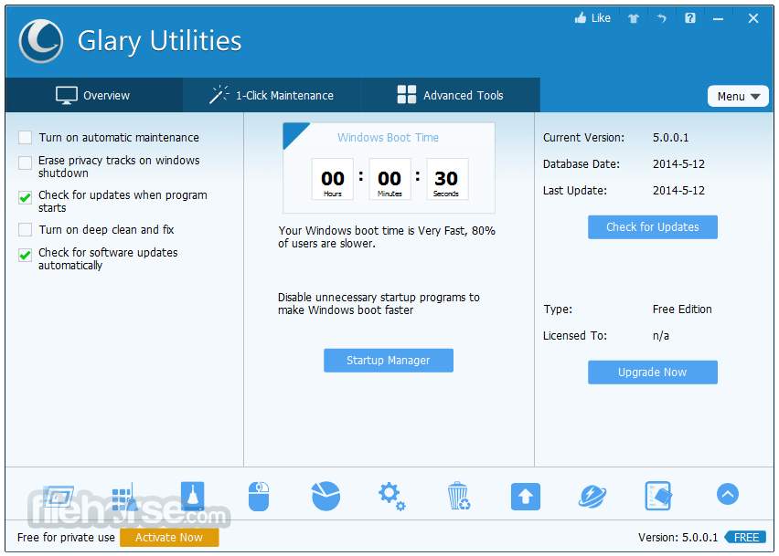 download glary utilities freeware